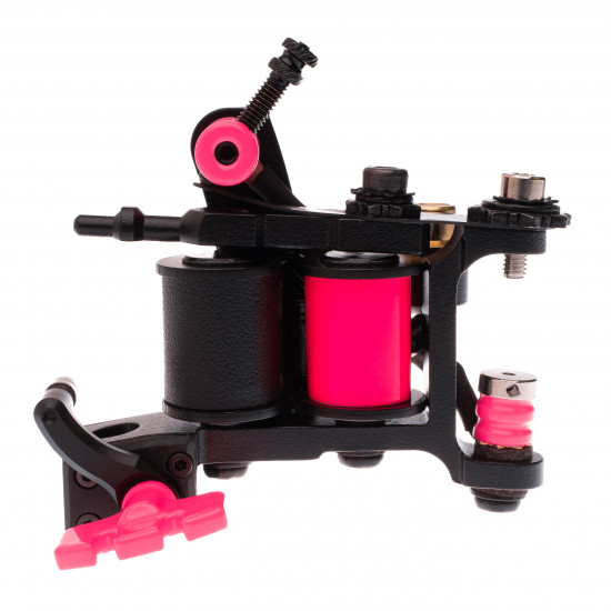 Fine Liner Pro Black Neon Pink Tattoo Machine | Vlad Blad Premium
